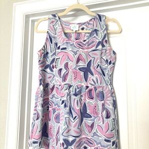 Pastel Resort Wear Sleeveless Top